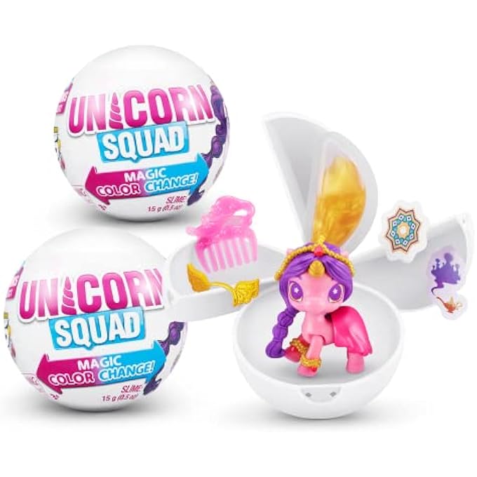 Bandai UNICORN SQUAD SERIES 7 NEWBORN UNICORN GLOWING FAIRIES MYSTERY COLLECTIBLE CAPSULE (2 PACK) - Image 2